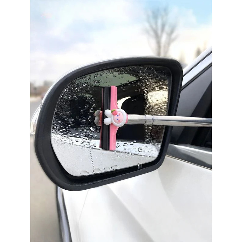รถหิมะแปรงหด Multi-Function Window Ice Scraper การออกแบบน่ารักสําหรับกระจกกระจก Defogger เครื่องมือทําความสะอาด