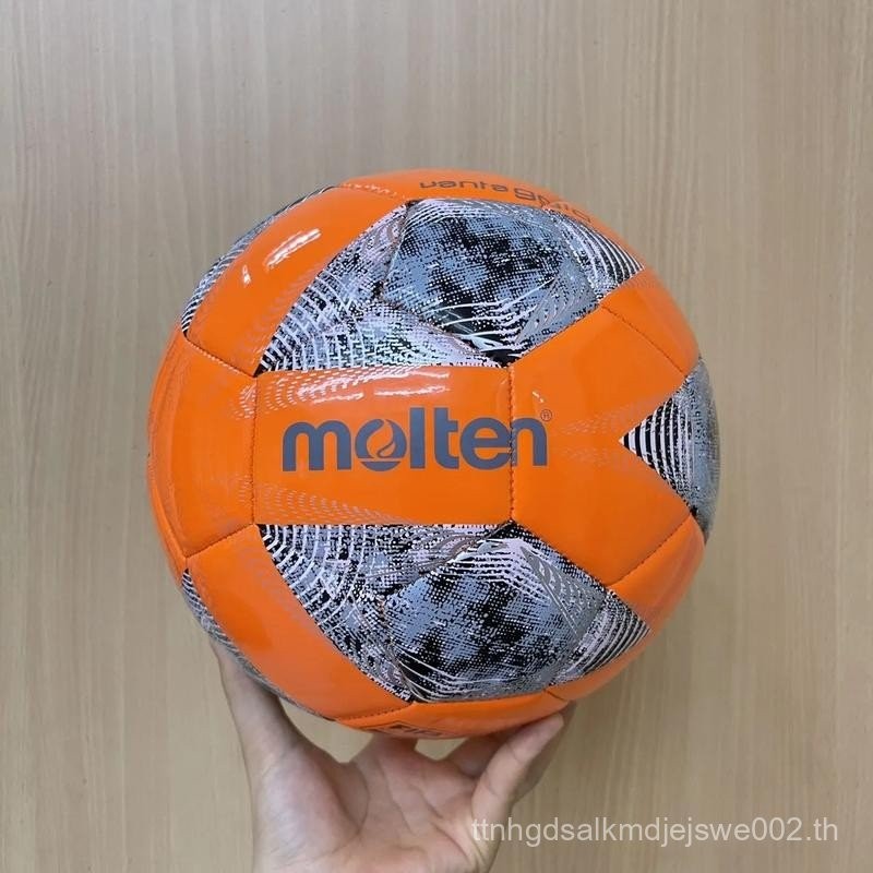 MOLTEN เบอร์5 ลูกฟุตบอล มอลเท่น Football หนัง PU F5A5000 FIFAPRO SIZE 5 (5000)