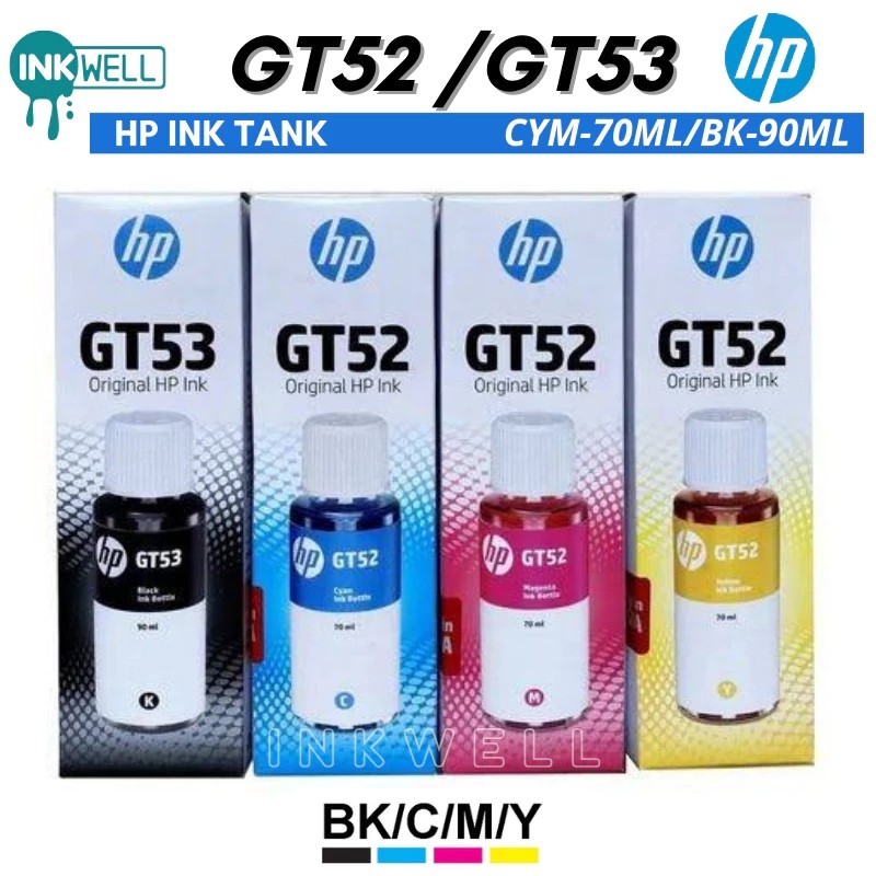 HP GT53 / GT52 Original Ink Bottle