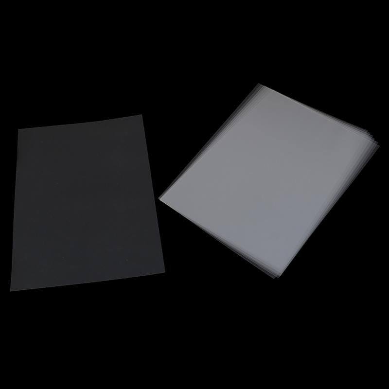 หรือ 10 ชิ้น A4 Inkjet Laser Printing Transparency Film Photography Paper PCB Stencils oe