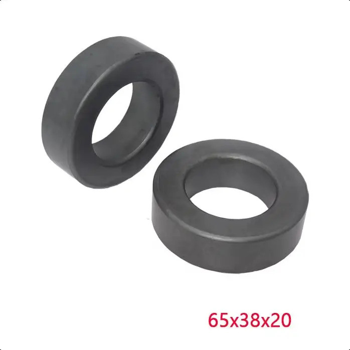 65x38x20 มม.ขนาดใหญ่ Transformer Ferrite Core สาย EMI กรอง Ferrite แหวน RF Choke Ferrite 2.5X1.5X1Mn