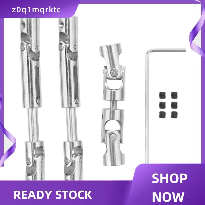 z0q1mqrktc 3 ชิ้นโลหะไดรฟ์เพลา Driveshaft CVD สําหรับ B16 B36 Q60 Q63 Q64 Fayee FY004 MN-77 6WD 6X6 