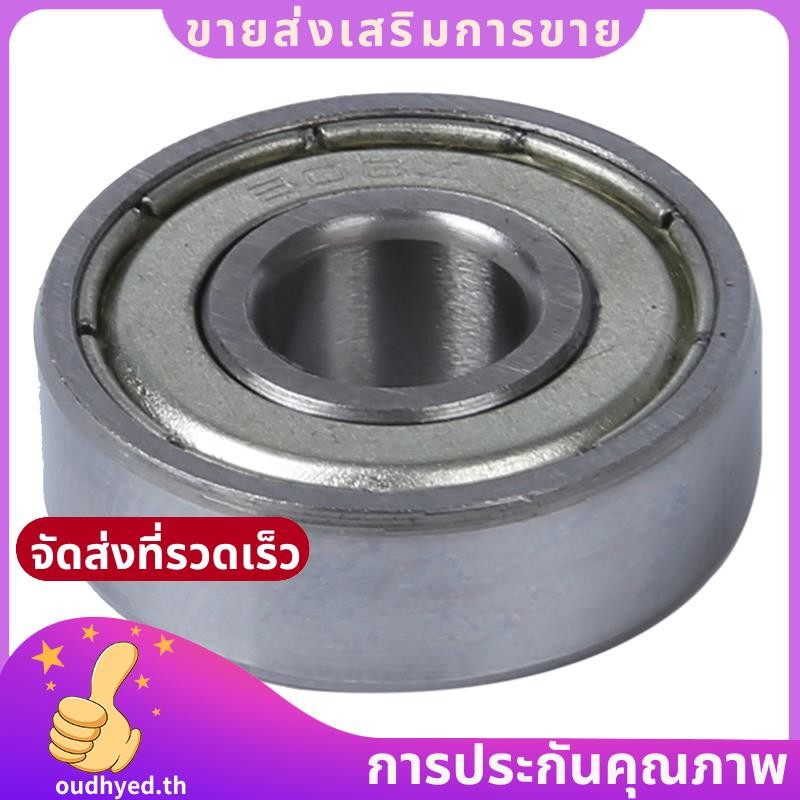 2 ชิ้น Single Shielded 608Z Miniature Deep Groove Ball Bearings.oudhyedth
