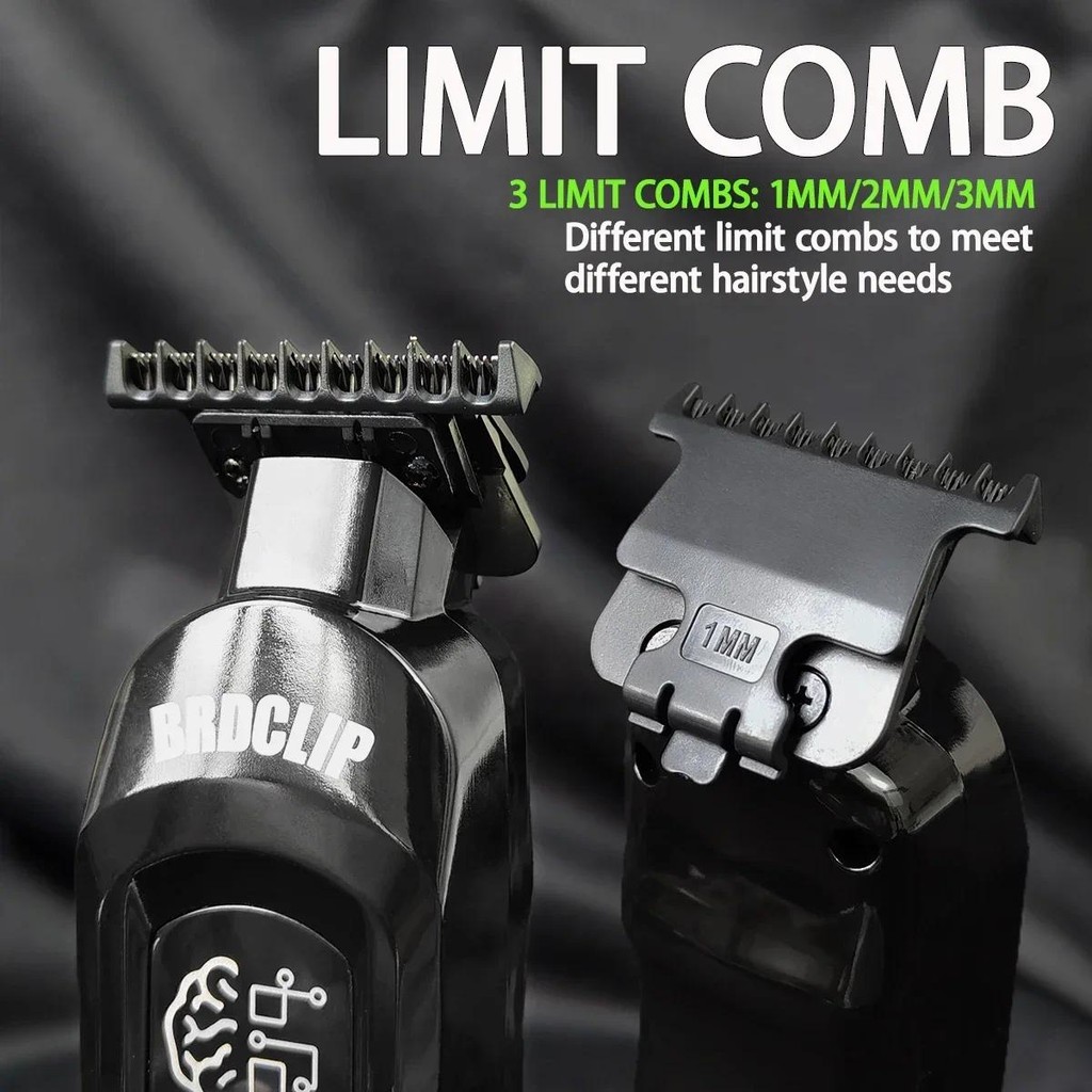 BRDCLIP BRD106 BRD107 Professional ตัดผมผม Clipper ฐานชาร์จ 7500RPM ผม Clipper DLC ใบมีด 8000RPM ผม Trimmer สําหรับชาย - รูปที่ 5