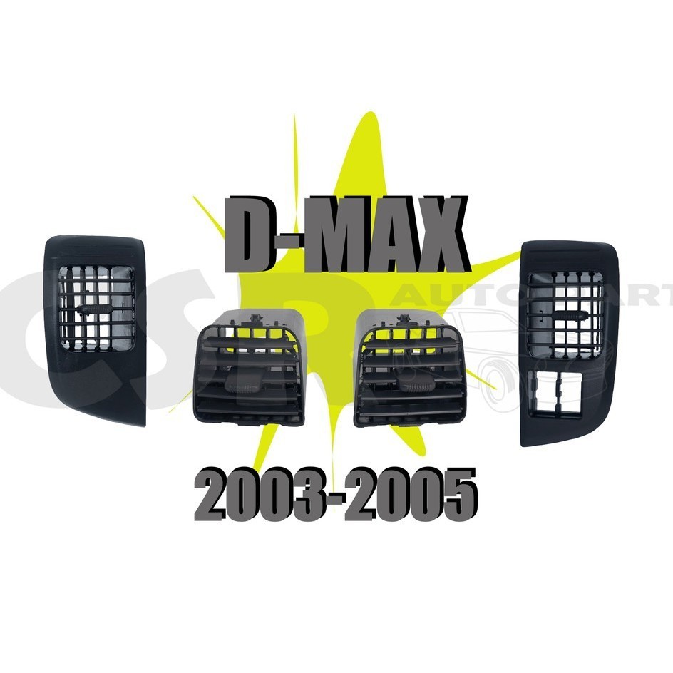 888 ช่องแอร์  ISUZU D-MAX ปี2003 2004 2005 2006 แยกช่องขาย มีสต๊อก H