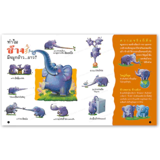 ห้องเรียน หนังสือเด็ก Why? ทำไมพวกเรารูปร่างแปลกๆ ความรู้รอบตัวสำหรับเด็ก เรียนรู้ชีวิตสัตว์โลก