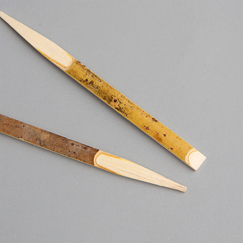 Wagashi เครื่องมือทํามือญี่ปุ่น Wagashi ตัด Wagashi ข้อความสีดํา Poplar กินได้เครื่องมือพิเศษ