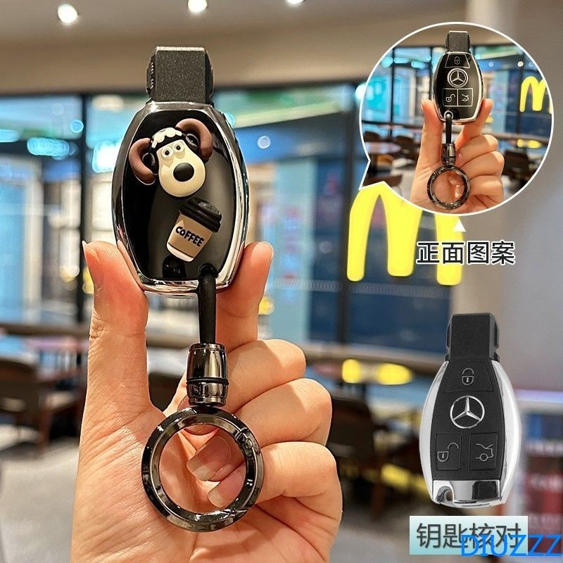 Tpu ฝาครอบกุญแจรถสําหรับ Mercedes Benz ABCS Class AMG GLA CLA GLC W176 W221 W204 W205 Key Shell Protector