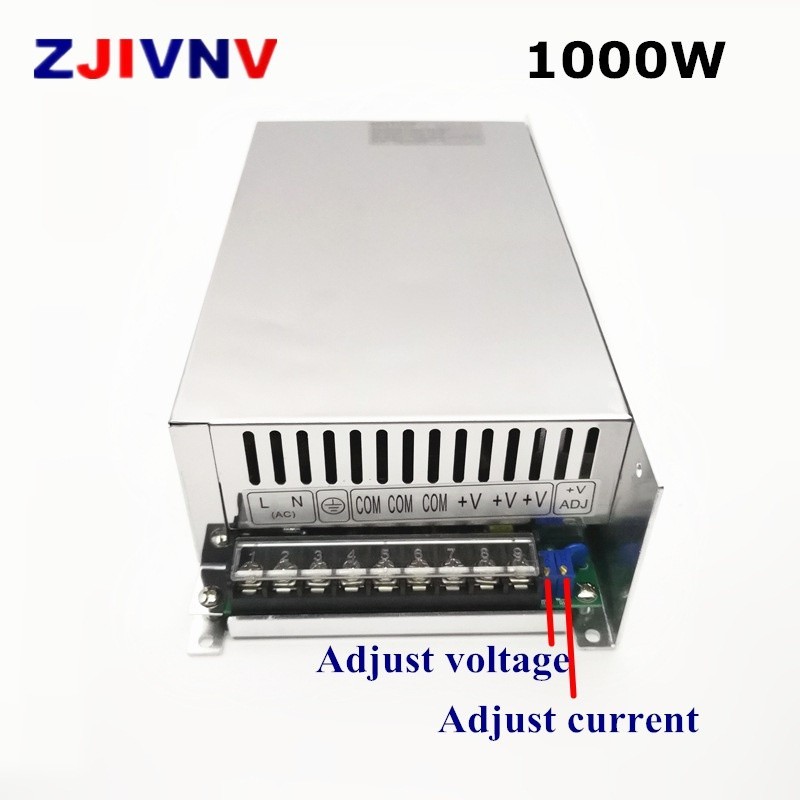 ❊Current Voltage adjustable Switching Power Supply Led Power Supply 1000W 0-24V 36V 48V  60V 80V 90V