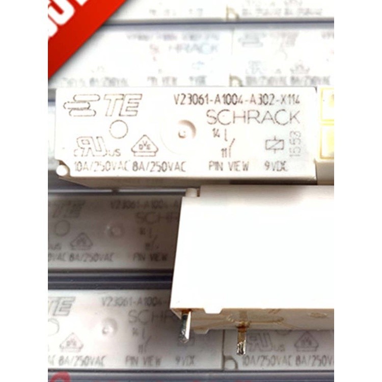 ❇5 PCS 9V Relay V23061-A1004-A302-X114 9VDC 10A