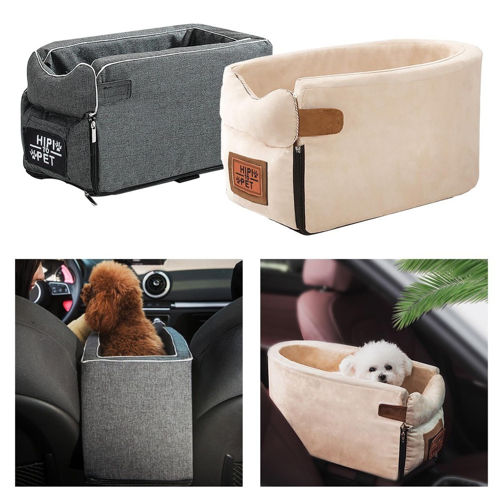 [chiwanji2mf] Universal Pets Car Booster Seat Cats Travel Carrier Stable Dog Basket