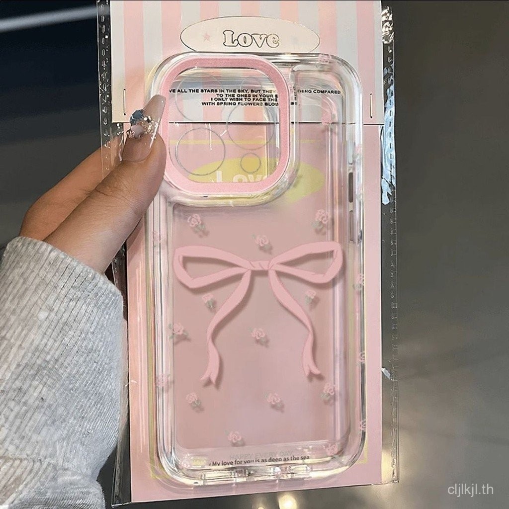 เคสโทรศัพท์13PROMAX ลายดอกไม้เหมาะสำหรับ iphone15 Apple 14สนุก12กรอบกระจกใส11xr