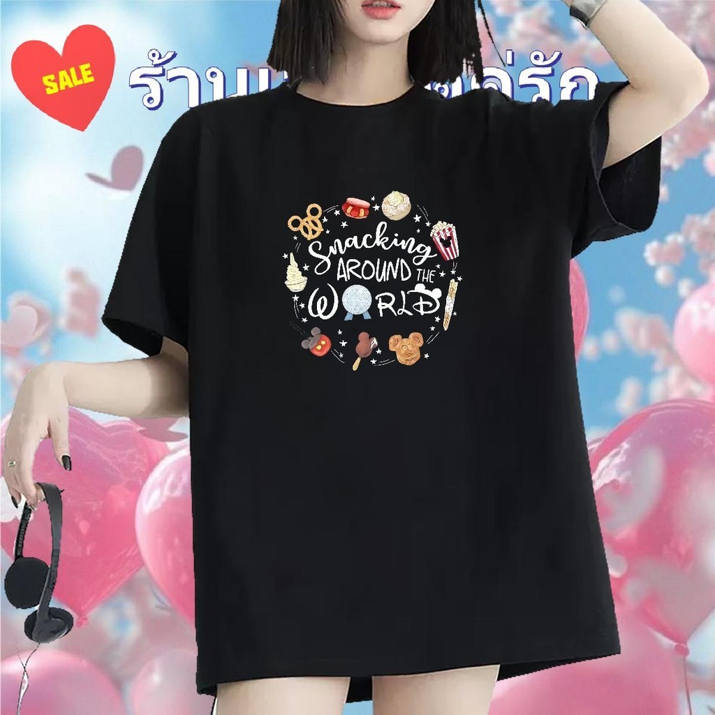 Mickey Mouse Backpack tshirt Thermal Printing Pastel-orange Antique Shop