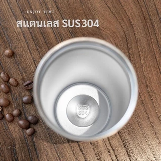 พร้อมส่ง SITARAYURI แก้วน้ำเก็บอุณหภูมิเปิดดื่ม 2 แบบ สแตนเลส SUS304 ขนาด 560ml จับถือได้สะดวก พร้อมสายหูหิ้วผ้าแคนวาส