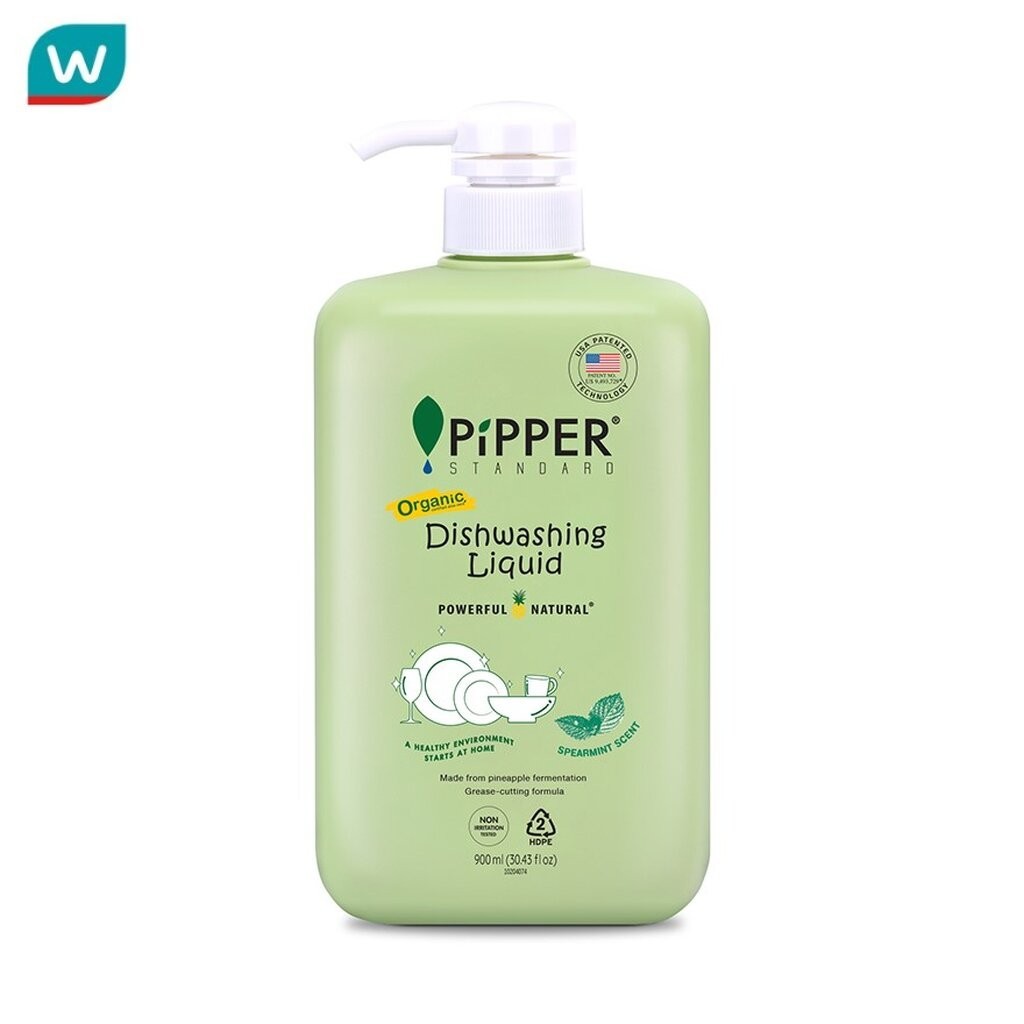 Pipper พิพเพอร์ สแตนดาร์ด ผลิตภัณฑ์ล้างจาน กลิ่นซิตรัส ถุงเติม 750 มล.