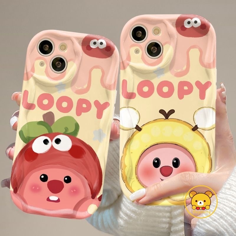 ผลไม้ Loopy สําหรับ Vivo X100 Ultra Y38 5G Y200i T3X 5G Y18 Y18E Y03 Y28S Y27 4G Y100 Y36 X100 Pro i