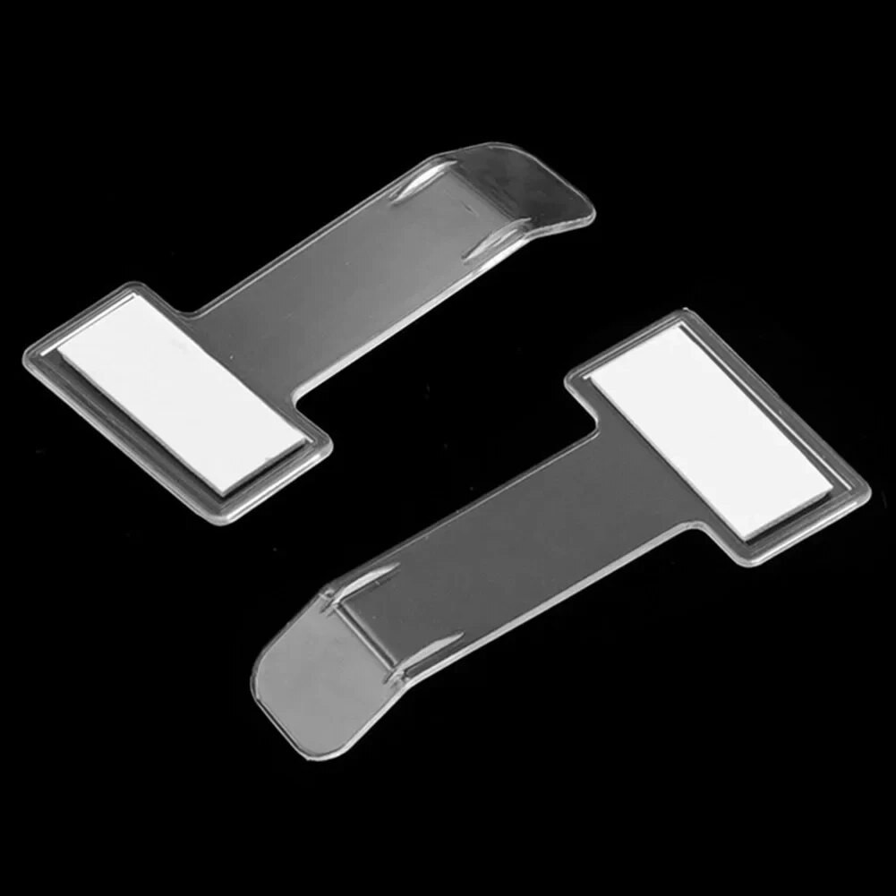 โปร่งใสรถที่จอดรถตั๋วใบเสร็จรับเงิน Permit ผู้ถือบัตรคลิปสติกเกอร์กระจกพลาสติก Universal รถอุปกรณ์เสริม - รูปที่ 6