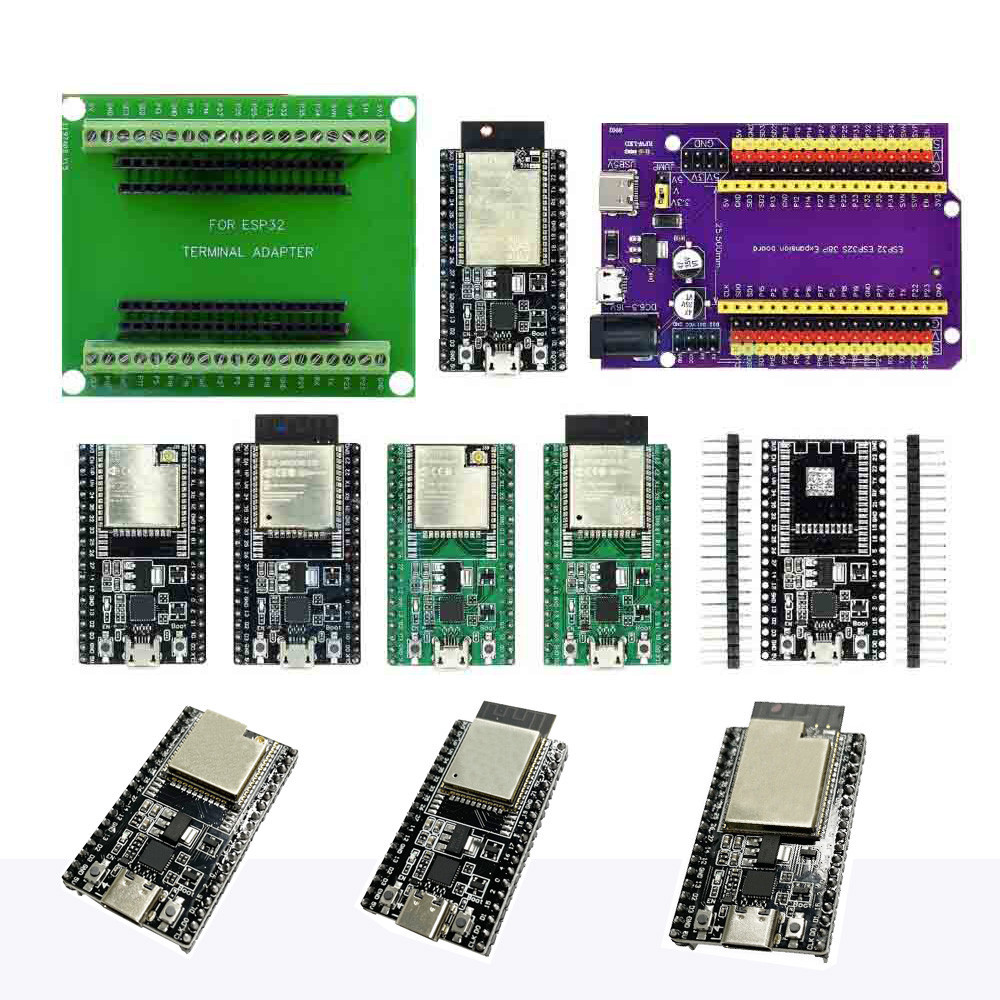 ESP32 ESP32-DevKitC ESP32-DEVKITC ESP32S บอร์ดพัฒนา ESP32 เมนบอร์ด ESP32-WROOM-32D ESP32-WROOM-32U E