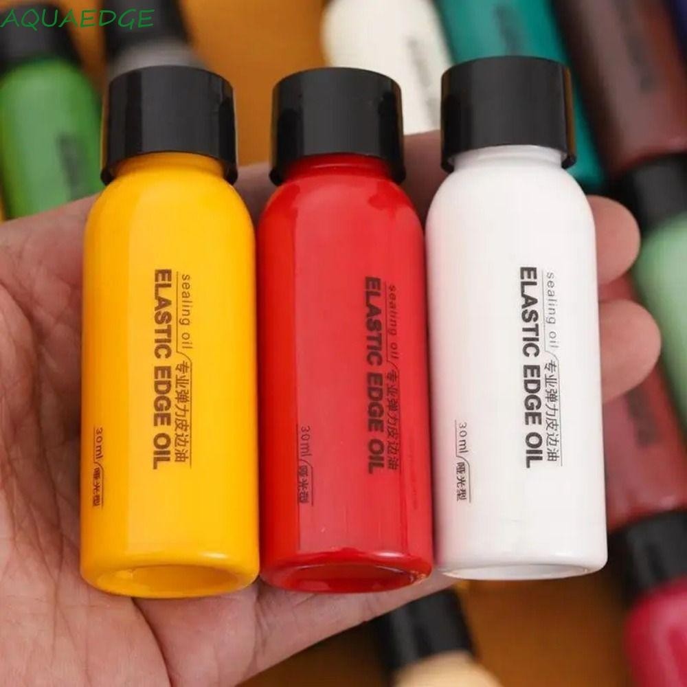 น้ํา ขอบ หนังขอบสีน้ํามัน,30มิลลิลิตรที่มีสีสันหนังขอบน้ํามันเสร็จสิ้นตัวแทน,ย้อมรวมทั้งการตกแต่งสีเสื้อหนังขอบรองเท้าเม็ดสีกระเป๋าเข็