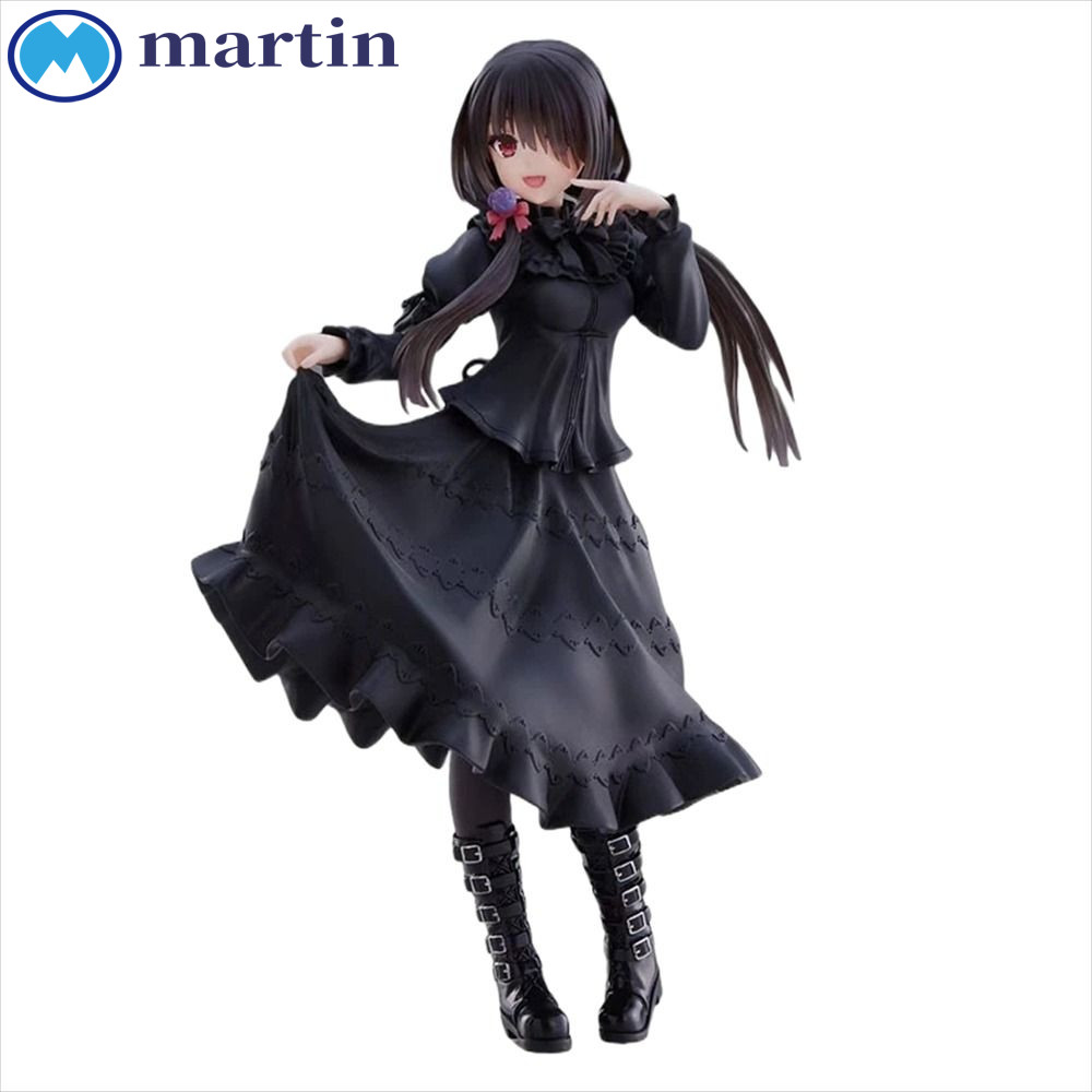 Martin Kurumi Tokisaki รูปเด็กของขวัญ 20 ซม.Action Figure อะนิเมะชุดลําลองตกแต่งรถ Kurumi Tokisaki ร