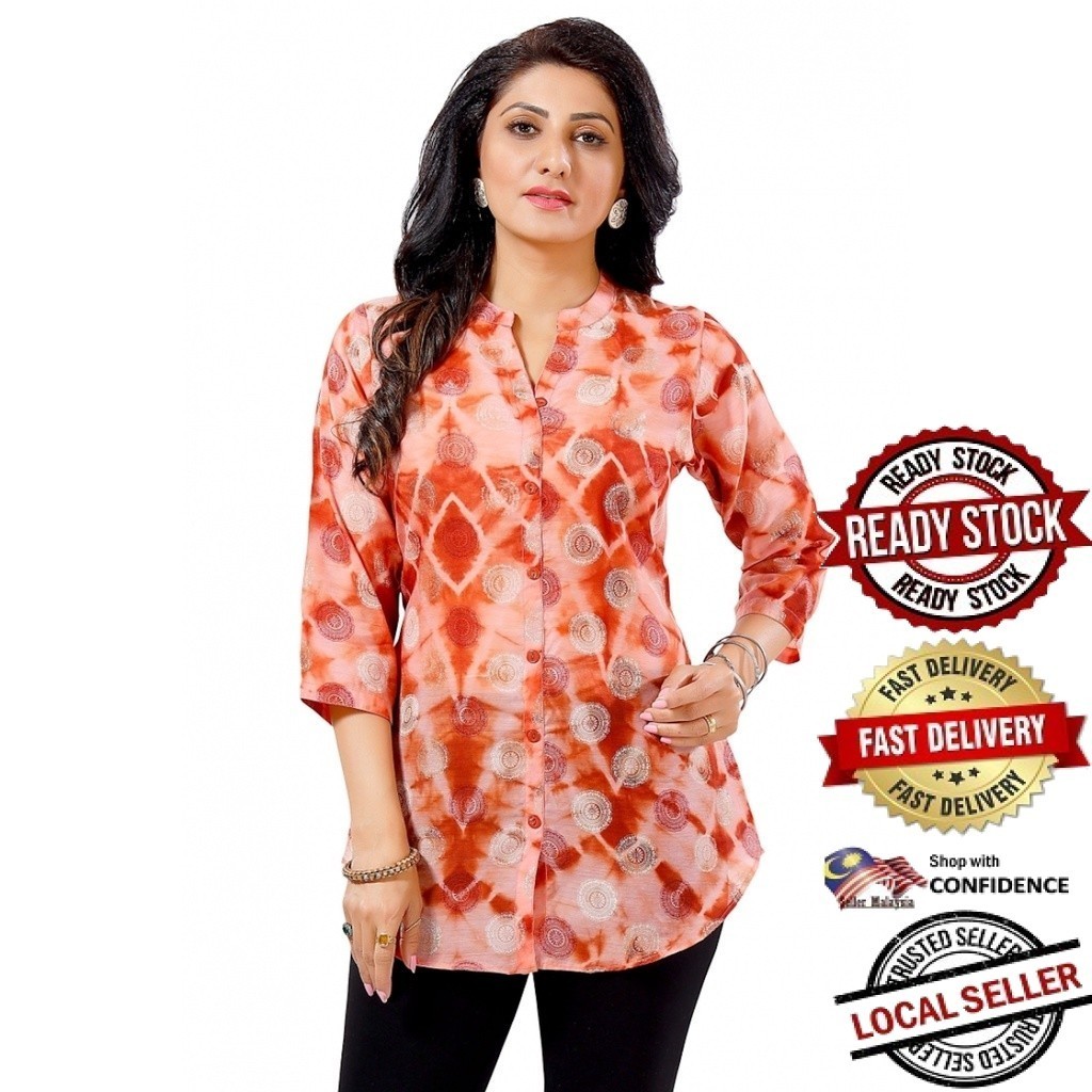 Kurti ผู้หญิงอินเดียออกแบบใหม่ kurti ชุด kurti plus size kurti มุสลิม kurti ชุดพร้อมกางเกง kurti top