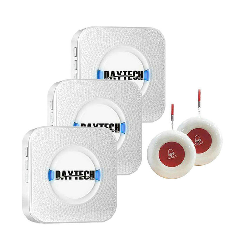 Wireless Care Pager Wireless Buzzer SOS Call Button Patient Assistance System Wireless Doorbell Inte