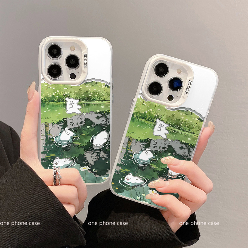 เข้ากันได้สำหรับ เคสไอโฟน เคสไอโฟน iPhone15 14 13 12 11promax xsmax xs xr x 7p 8plus เคส hxmscy174