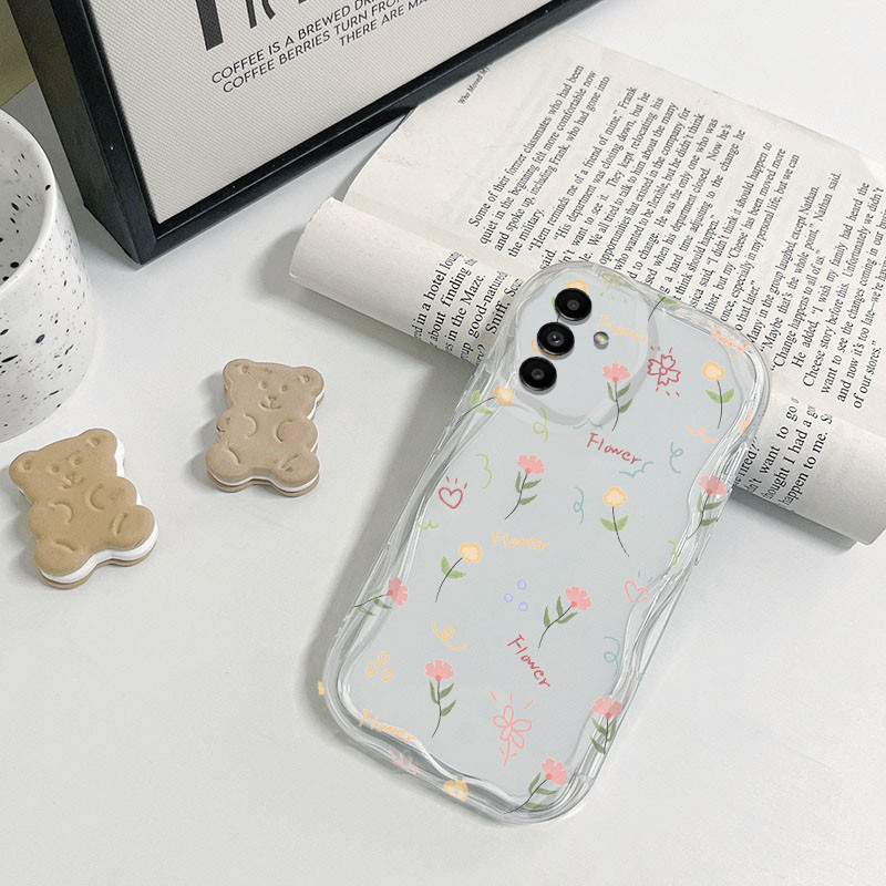 เคสโทรศัพท์กันกระแทกลายดอกไม้เล็กแบบเต็มหน้าจอ Oppo A3 Pro 5G เคสแบบนุ่มโปร่งใสเคสป้องกัน ราคา ถูกที่สุด ดีลบีเคเค แกลเลอรีภาพที่ 7