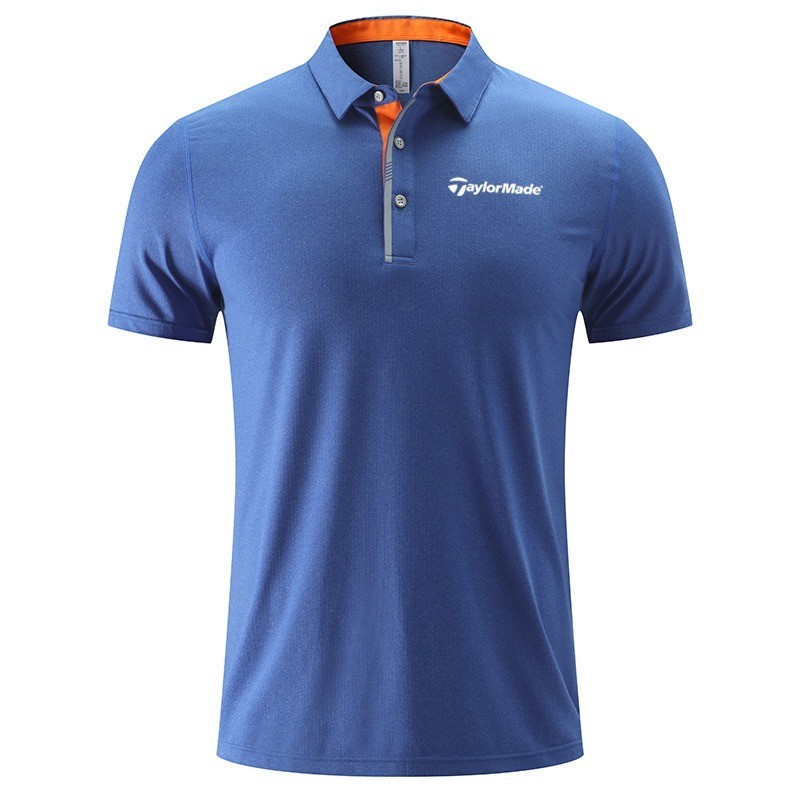Golf Jersey golf Clothing Men golf POLO Shirt Short-Sleeved Quick-Drying Breathable Top golf Customization