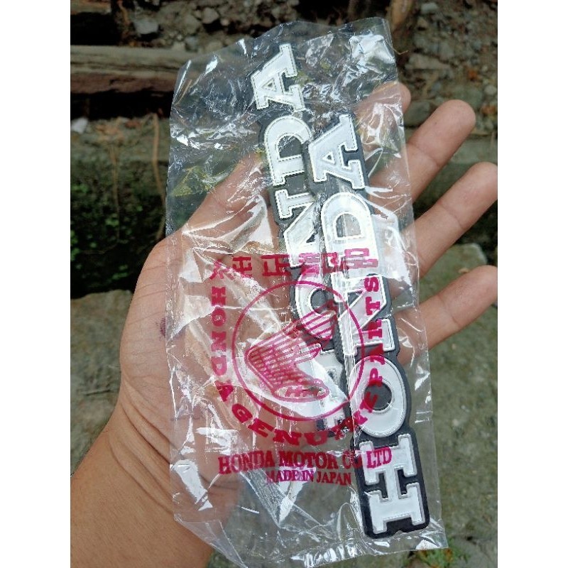 HONDA CB 125 TANK LOGO EMBLEM MARKING ต้นฉบับญี่ปุ่น