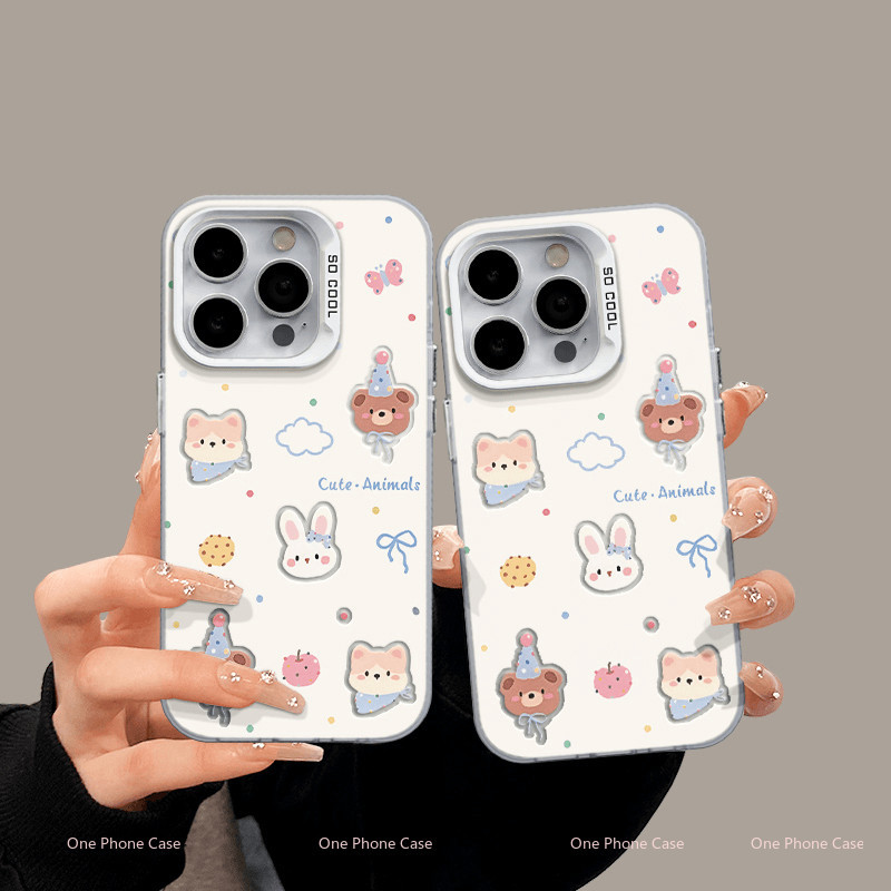 เข้ากันได้สำหรับ เคสไอโฟน เคสไอโฟน iPhone15 14 13 12 11promax xsmax xs xr x 7p 8plus เคส hxmscy328