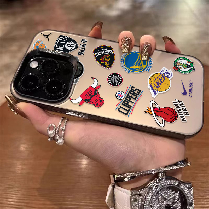 ❤️จัดส่งทันที❤️เคสไอโฟน11 12 13 14 15 16 17 Pro Max หรูหรา Team logo matte ซิลิโคน Case For iPhone 11,12,1314,15,16PM