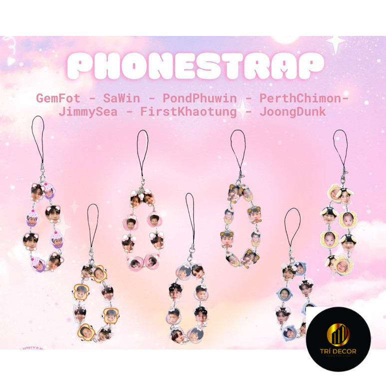 PHONESTRAP พร้อม OTPs มากมาย | ACGIFT ที่แขวนโทรศัพท์แบบแกว่งไอดอล
