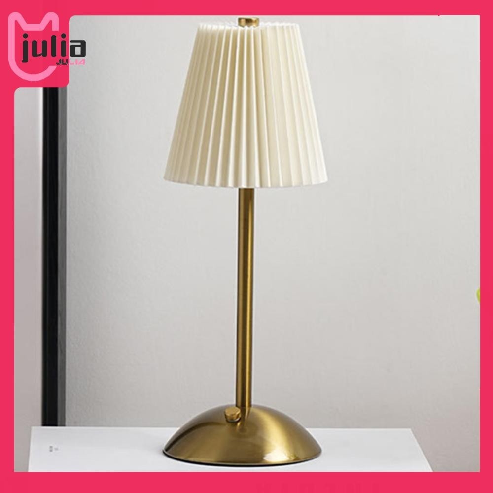 [Julia1.th] Nordic Art บรรยากาศโคมไฟจีบ Nightstand โคมไฟสําหรับห้องนอนห้องนั่งเล่นตกแต่ง