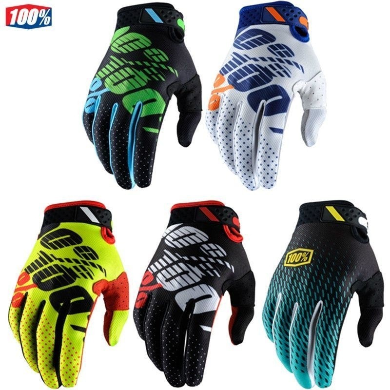 ถุงมือมอเตอร์ไซค์ยาวสําหรับขี่ถนนและวิบาก BMX MTB รองรับ 4 ฤดูกาล