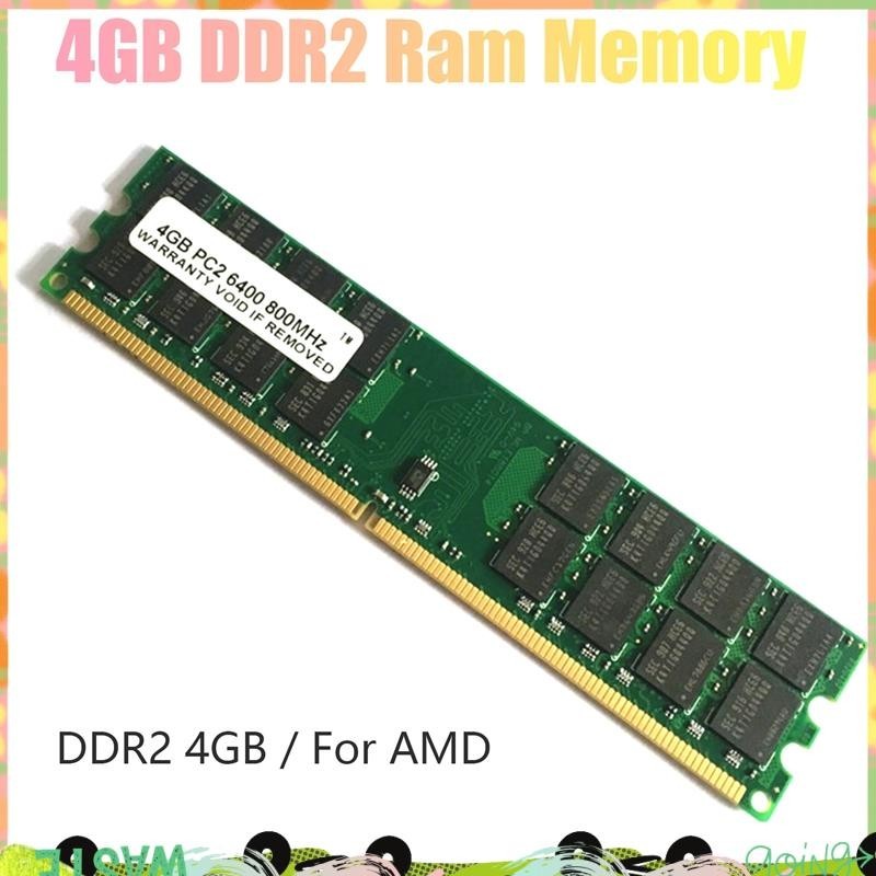 4gb DDR2 Ram หน่วยความจํา 800Mhz 1.8V PC2 6400 DIMM 240 Pins สําหรับเมนบอร์ด AMD หน่วยความจํา Ram ca