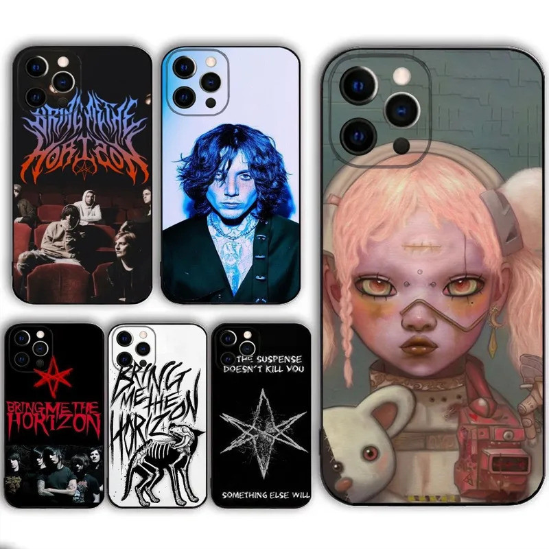 TK-1 B-BMTH B-Bring Me H-Horizons เคสโทรศัพท์สําหรับ IPHONE 17,15,13,14,12,Mini ,11, Xr, X ,Xs Pro M