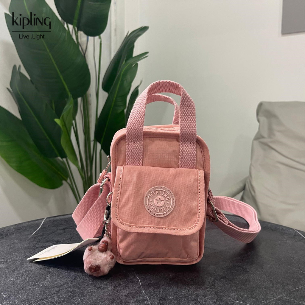 กระเป๋าสะพายข้าง Kipling DALYA Series, กระเป๋าสะพายไหล่น้ําหนักเบาสําหรับผู้หญิง, กระเป๋าสะพายข้างแฟชั่น, กระเป๋าโทรศัพท์มือถือ