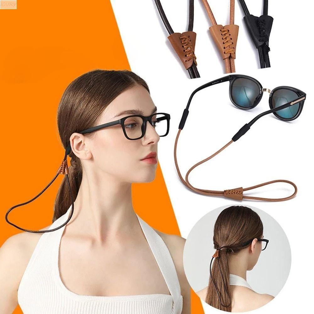 สายรัดแว่นตา IVORY ยืดหยุ่นปรับแว่นตากีฬา Band Holder Anti-lost ผู้ถือแว่นตาอ่านหนังสือแว่นตาโซ่