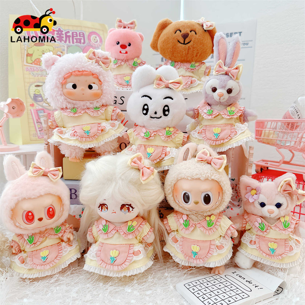 Lahomia 15cm ชุด Labubu have a seat V1/V2 Bao-ao กล่องเครื่องประดับสร้อยคอสร้อยข้อมือของขวัญในอุดมคติสําหรับโอกาสพิเศษ