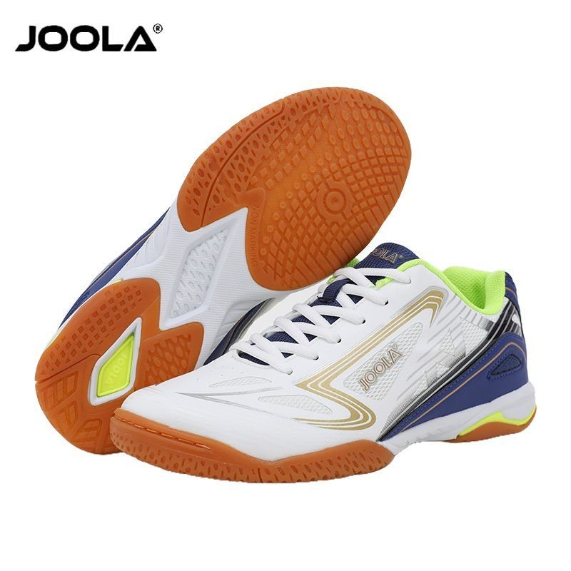 จุดเริ่มต้นใหม่ JOOLA รองเท้าผ้าใบปิงปอง Yula Wing Dragon รองเท้าผ้าใบปิงปอง Anti slip และทนทานรองเท