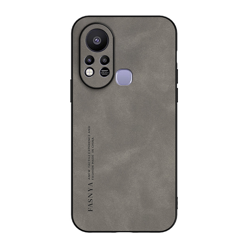 สําหรับเคสโทรศัพท์ Infinix Hot 11S เคสป้องกันหนังกลับหนังแกะหรูหราพร้อมขอบแข็งและนุ่ม