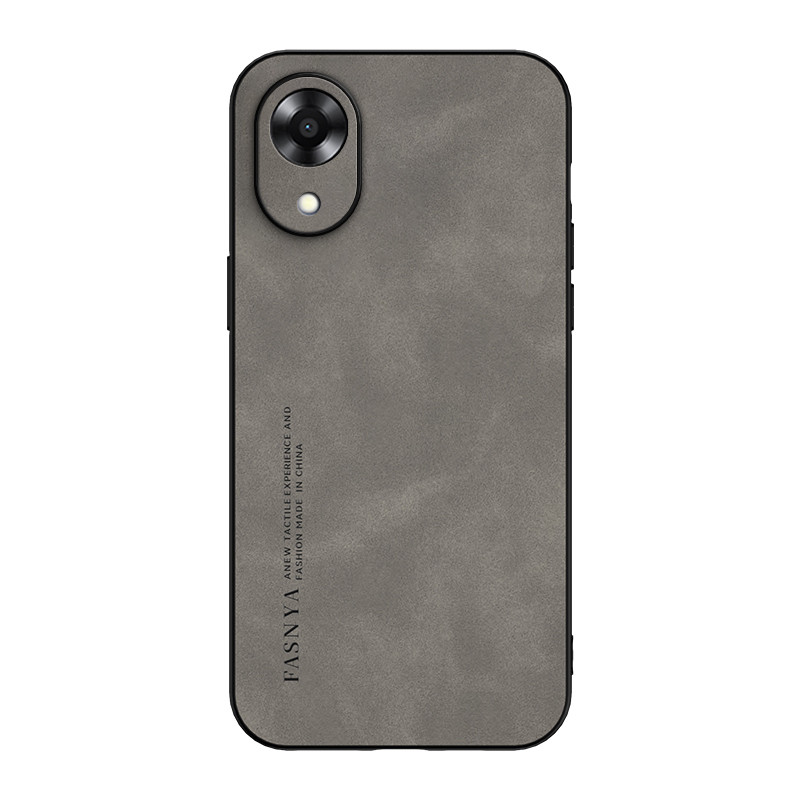 สําหรับเคสโทรศัพท์ OPPO A17K เคสป้องกันหนังกลับหนังแกะหรูหราพร้อมขอบแข็งและนุ่ม