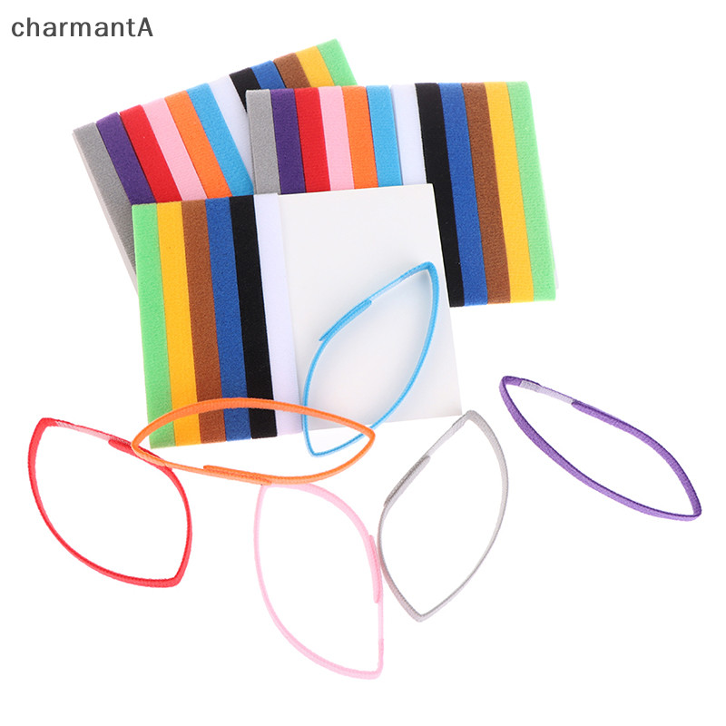 Charmanta 12 ชิ้น/เซ็ตลูกสุนัขทารกแรกเกิดปลอกคอจดจําสัตว์เลี้ยงสร้อยคอลูกแมวลูกสุนัขคอ VN