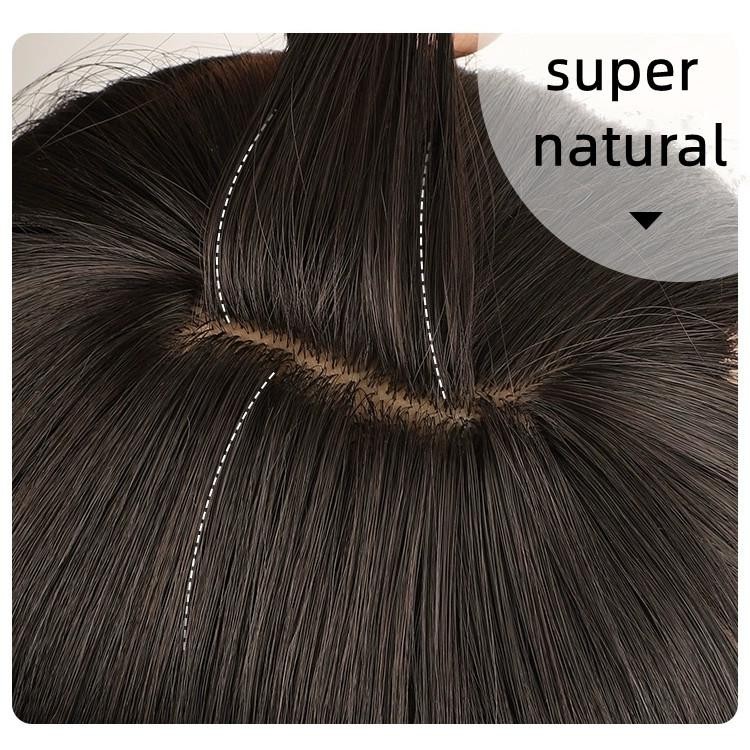 ยาวหยักวิกผมใหญ่ผมหยิกวิกผมคอสเพลย์วิกผมสังเคราะห์สีฟ้ากับเรียบสําหรับผู้หญิงคอสเพลย์พรรคโลลิต้าวิกผม - รูปที่ 5