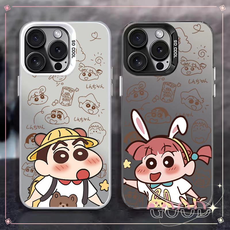 Good ส่งจากไทย สีดำหรูหราซิลิโคนแข็งกรณีโทรศัพท์ โนกิโคอิน for IPhone 13 12 7Plus 14 15 11 Pro MAX X XR XS/XSMAX