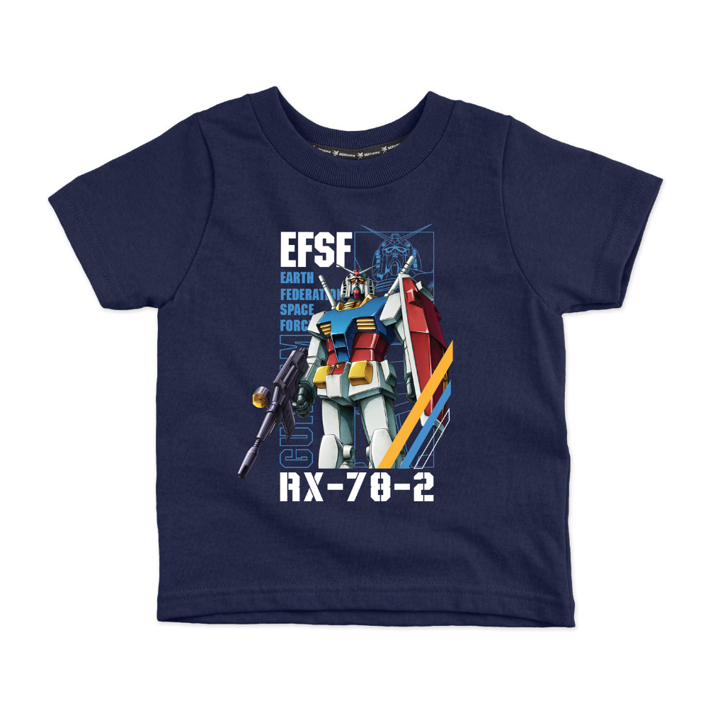 [พร้อมส่ง] Dextreme (GDRX-010) Tees Gundam RX78-2 Kids Navy