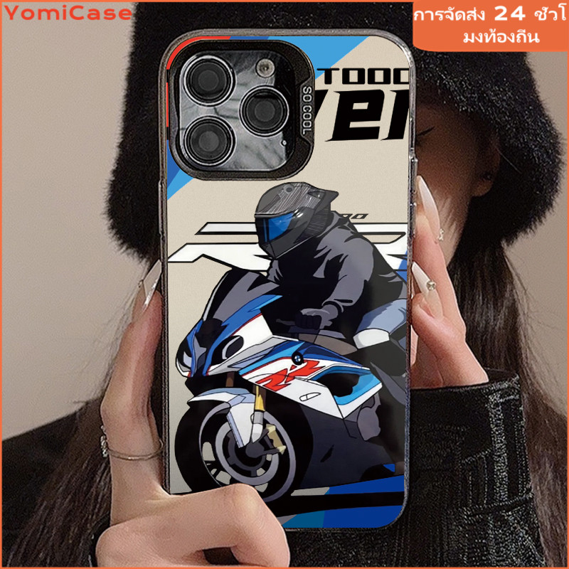 เคส Cool Motor Boy เคส Oppo A38 A15 A12 A3s A5 A7 A16 A17 A35 A31 A52 A57 A74 A77 A98 A96 F19 Reno10 คดีโอปโป