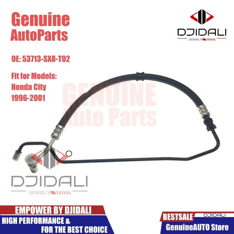สายแรงดันพวงมาลัยพาวเวอร์สําหรับ Honda City 1996-2001 (53713-SX8-T02) (1 ชิ้น)