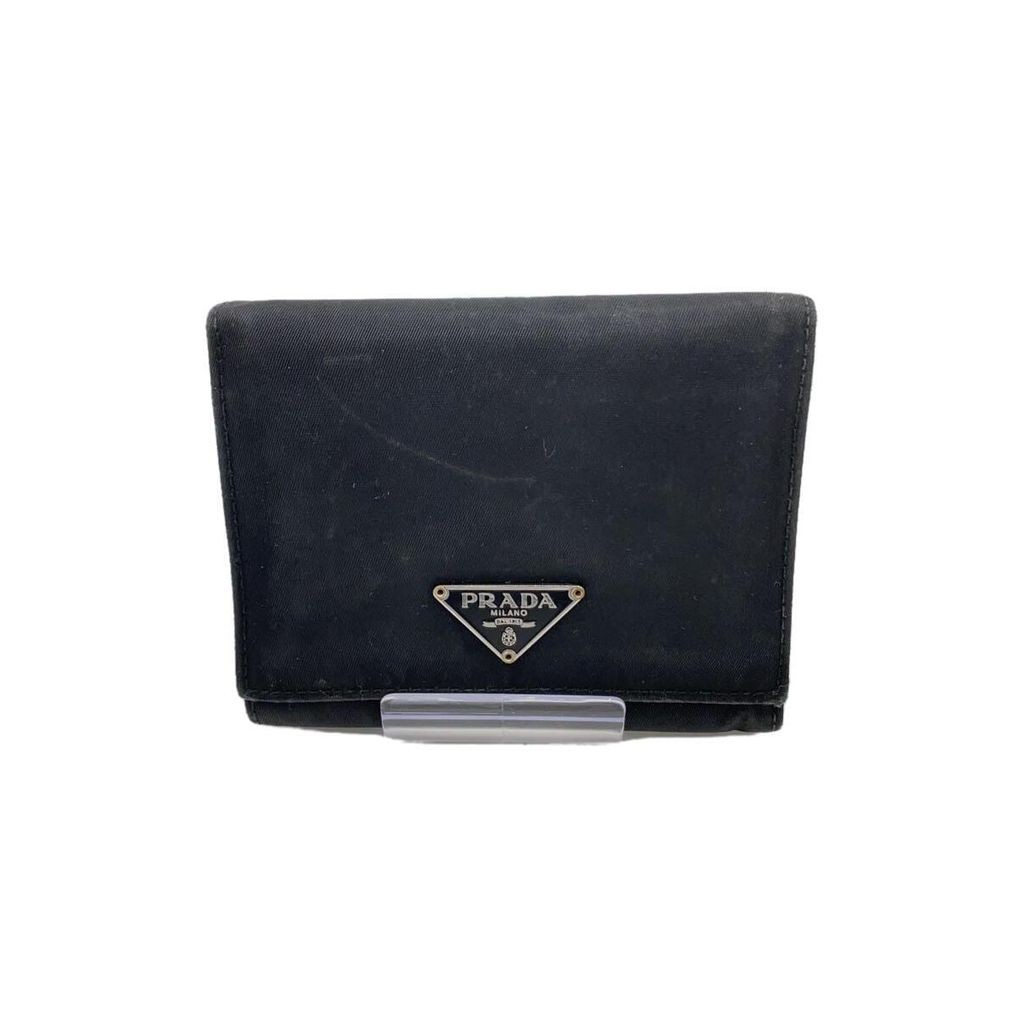 PRADA Wallet Nylon Women's Black Direct from Japan Secondhand 2343711369454